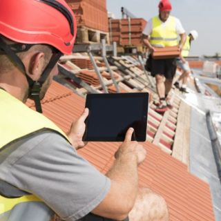 Пренареждане на керемиди с двойна скара